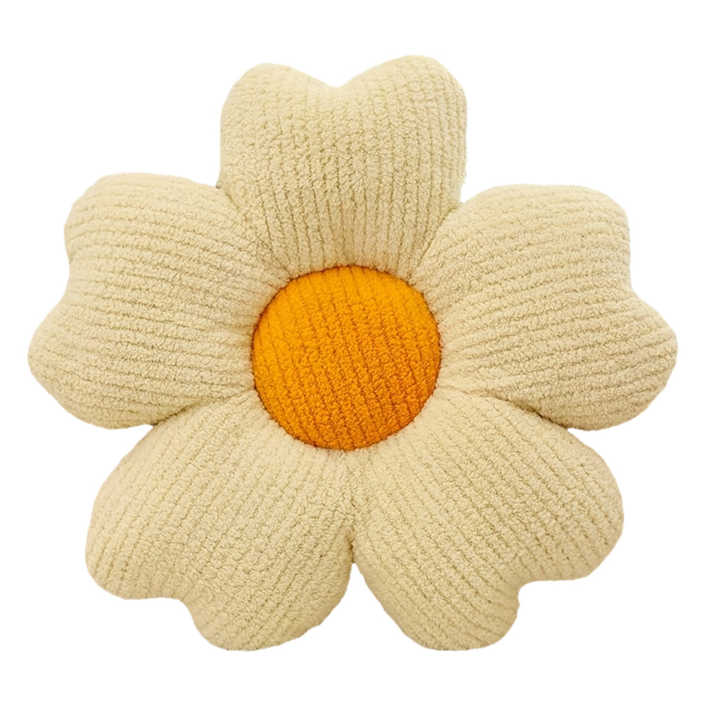 2pcs Flower Pillow, Cute Daisy Pillow Flower Shaped Throw Pillow Cushion Seating Cushion Flower PlushThrow Pillow Floor Pillows Home Decorative Pillows, Suitable for Bedroom Bedding, Home Decoration, Sofa Decoration And Other Multiple Scenarios