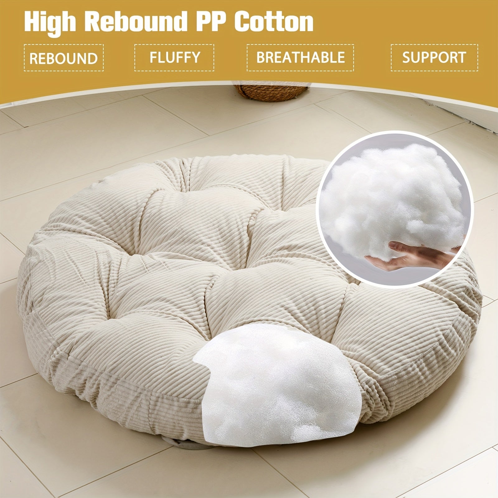 Papasan Chair Cushion Without The Chair, Measuring 47.2\